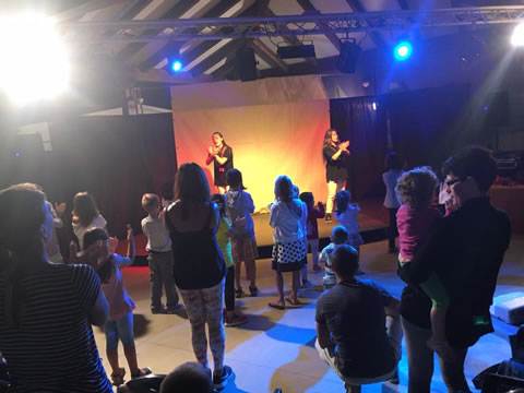 Entertainment, the soul of the camping family